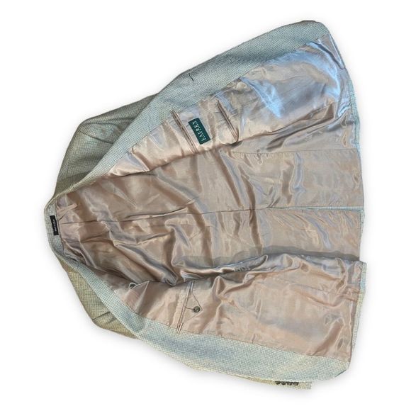 Men’s 2-button sport coat blazer jacket size 40R Lauren by Ralph Lauren 100% - Picture 16 of 16